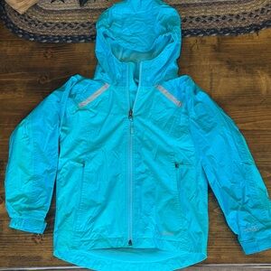 LL Bean Kids Teal Hooded Jacket